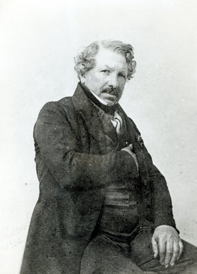Portrait of Louis-Jacques Daguerre by Nadar